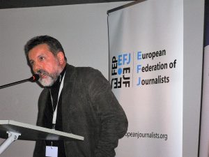 Luis Menéndez en el congreso europeo de Sarajevo 2016